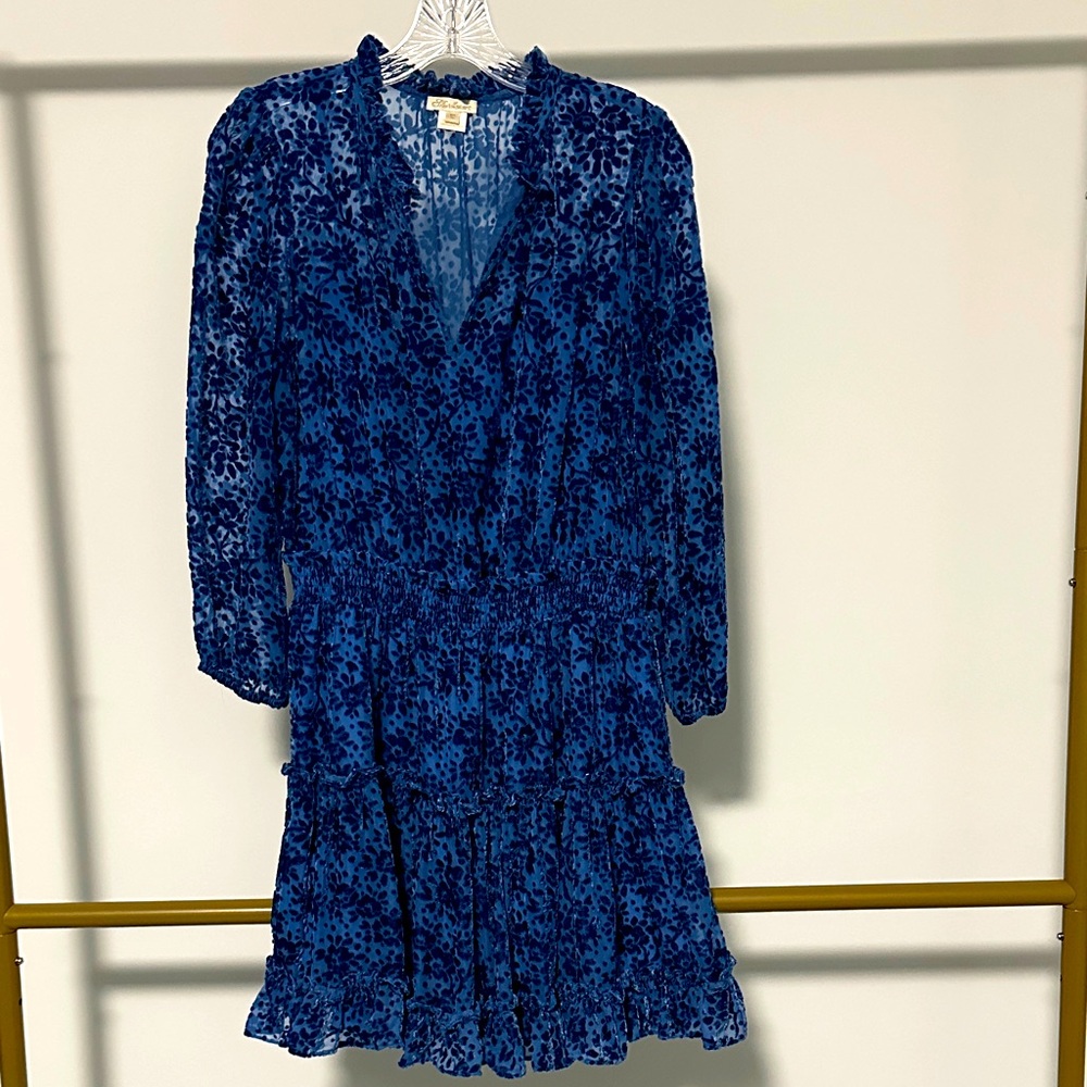 Shoshanna Blue Floral dress